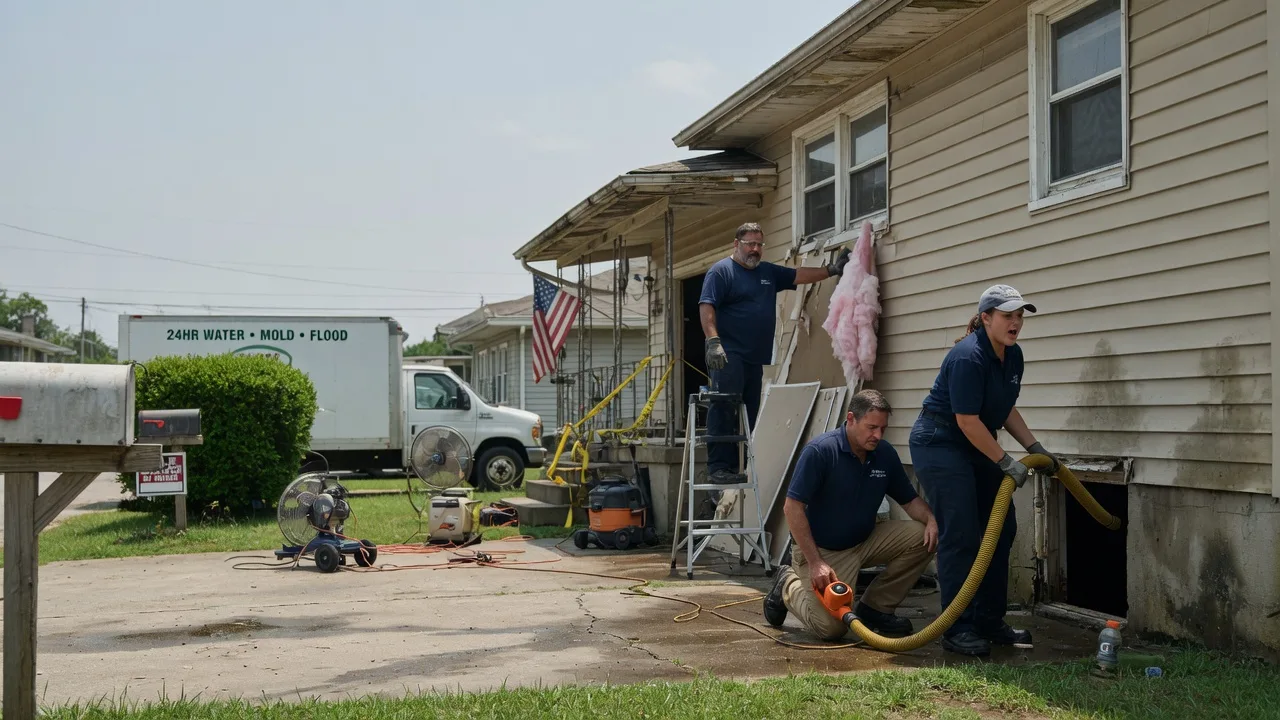Water Damage Repair in Lee Center, IL near me